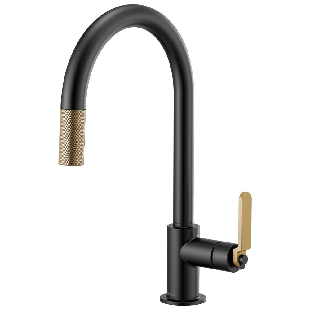 Brizo Retractable Faucets Kitchen Faucets item 63044LF-BLGL
