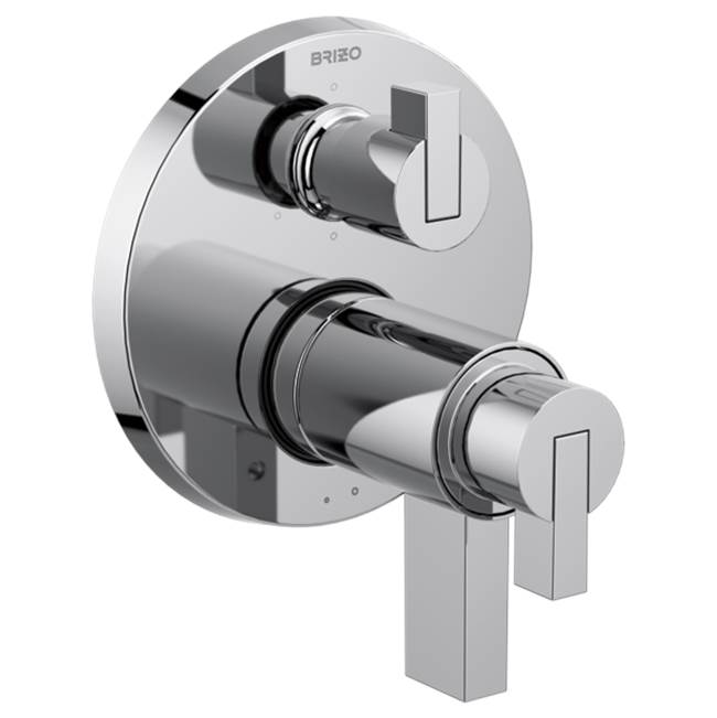 Brizo Thermostatic Valve Trims With Integrated Diverter Shower Faucet Trims item T75635-PCLHP