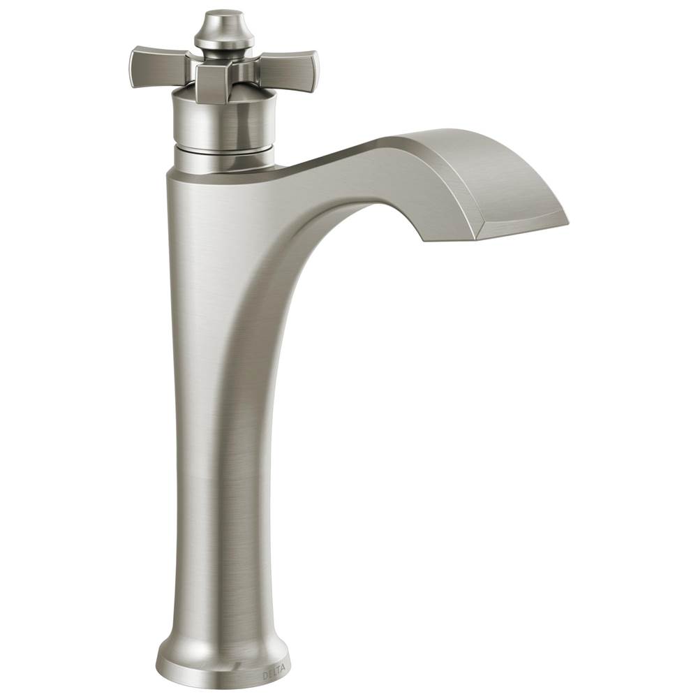 Delta Faucet Single Hole Bathroom Sink Faucets item 657-SS-DST