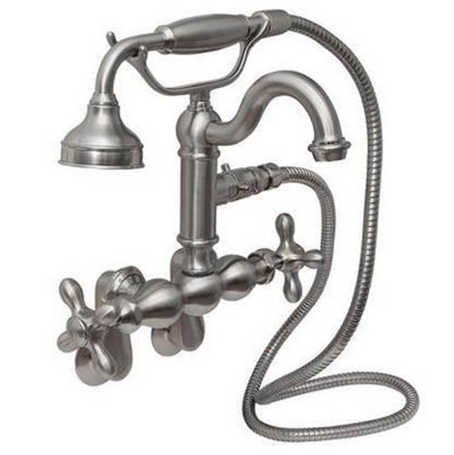 Barclay Deck Mount Roman Tub Faucets With Hand Showers item 4804-ML-BN