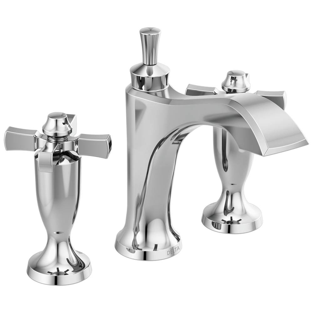 Delta Faucet Widespread Bathroom Sink Faucets item 3557-MPU-DST