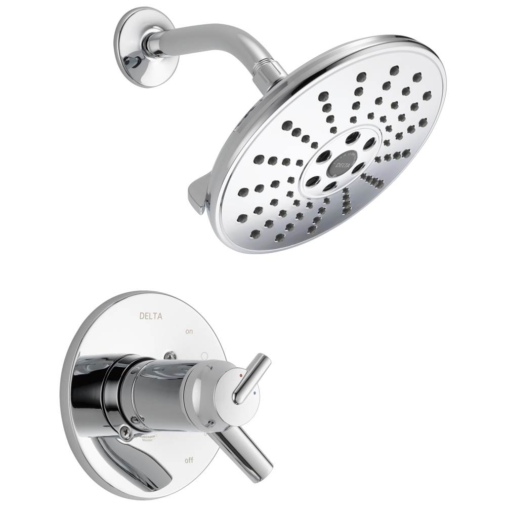 Delta Faucet Thermostatic Valve Trims With Integrated Diverter Shower Faucet Trims item T17T259-H2O